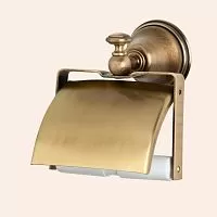 TW Harmony TWHA219br 219, держатель для т/б с крышкой, цвет держателя: бронза, купить  в интернет-магазине Сквирел