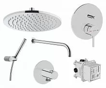 Vitra A49266EXP Origin Набор встроенной душевой системы, хром