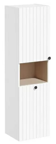 Vitra 69093 Root Groove Шкаф-пенал подвесной 42х155 см, левосторонний, MWHITE (матовый белый) купить  в интернет-магазине Сквирел