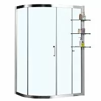 Azario AZ-NNQ2131-1-L 900 Victoria Душевое ограждение 190х120 см, цвет профиля серебро