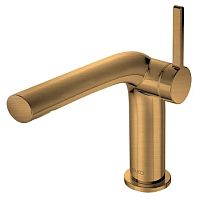 Keuco 51504030102 Edition 400 Смеситель для умывальника однорычажный, излив 12 см, бронза шлифованная