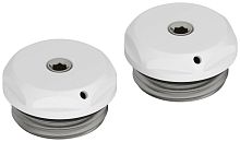 Сунержа 30-1200-0000 Спускной клапан d 25 мм / G 1/2" НР / 2 шт., матовый белый