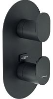 Nobili UP94102BM UP Смеситель для ванны термостатический (внешняя часть), velvet black