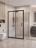 BelBagno UNO-195 UNO-195-AH-1-120/100-C-NERO Душевой уголок