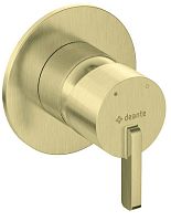 Deante BQS_R44L Silia Смеситель для душа встраиваемый, с внутренней частью, брашированное золото