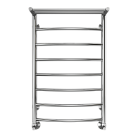 Terminus КЛАССИК С ПОЛКОЙ 4670078554604 Полотенцесушитель водяной