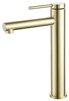 ABBER AF8811G Emotion Смеситель для раковины накладной, золото матовое