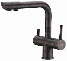 WasserKraft A8047 Смеситель для кухни, под фильтр, темная бронза