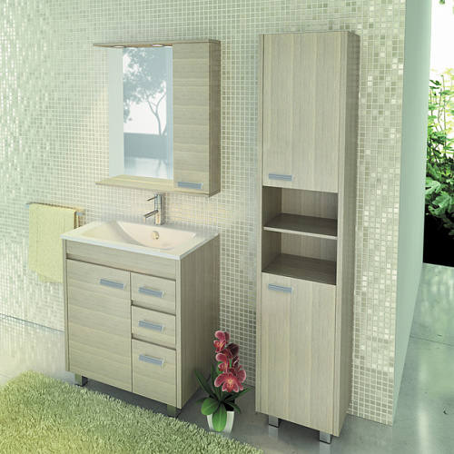 Comforty 00004136349 Марио Тумба напольный 75х47 см, с раковиной Quadro 75, сосна лоредо снято с производства