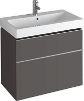 Geberit iCon 841376000 Шкафчик под раковину 740x620x477 мм, темно-серый, матовый купить  в интернет-магазине Сквирел