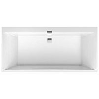 Villeroy & Boch UBQ190SQE2DV-01 Squaro Edge 12 Ванна квариловая 190х90 см, альпийский белый (White Alpin)