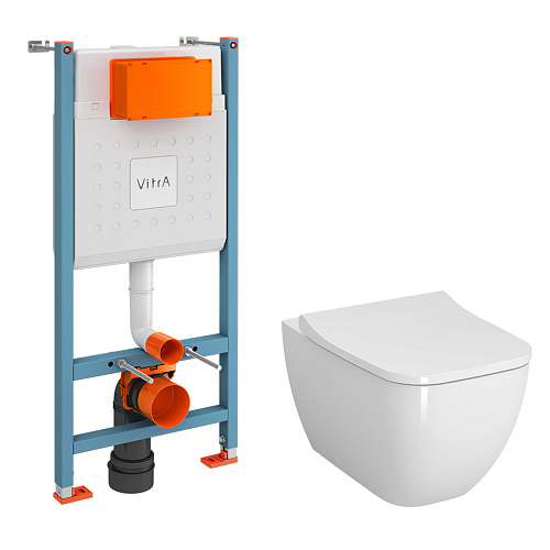 Vitra Shift 9855B003-7207 Инсталляция с подвесным унитазом