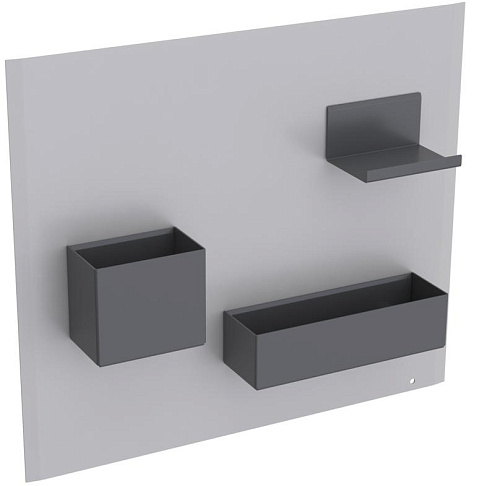 Комплект магнитной доски Geberit 500.649.JL.2  449 x 388 x 75 мм, цвет: песчаный матовый купить  в интернет-магазине Сквирел