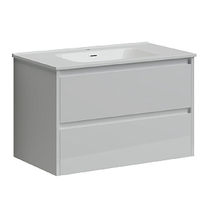 Sancos LB80W Libra Тумба под раковину 79х45 см, подвесная, белый глянец