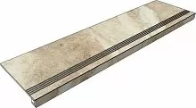 Cristacer Travertinodicaracalla GTCaracallaBeige12_4 30x120 Ступень купить в интернет-магазине Сквирел