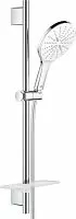 Grohe 26592LS0 Rainshower SmartActive 150 Душевой гарнитур 3 режима, белая луна/хром