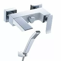 Lemark LM5814CW Contest Смеситель для ванны, белый