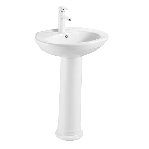 Azario AZ-337P Benty Раковина напольная 57х44 см, белый