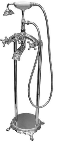 Comforty 00003127671 FE0051-CCT Смеситель для отдельностоящих ванн, напольный, хром