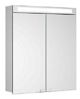 Шкаф зеркальный Keuco Royal E-One 60 44301171301 с подсветкой анодированное серебро