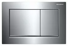 Geberit 115.080.KH.1 OMEGA30 Смывная клавиша, хром глянцевый/матовый