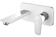 IDDIS, CLOSB00i65 Cloud Встраиваемый смеситель для умывальника, белый/хром