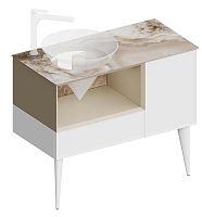 Kerama Marazzi CO.97/LIM Cono Тумба под раковину подвесная 95х48 см, лимо/белый матовый