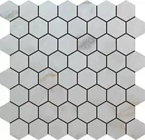 KTL CERAMICAS Carbis Mk.Hex.CarbisGoldMTXRect Мозаика купить в интернет-магазине Сквирел