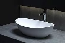Salini 1101203SM Noemi Раковина накладная, 56х34 см, материал S-Stone - матовой