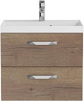 BelBagno AURORA-600-2C-SO-RT База под раковину 60х45 см, подвесная, Rovere Tabacco (дуб табачный)