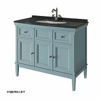 Caprigo 10416 JARDIN 100 тумба купить  в интернет-магазине Сквирел