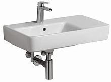 Geberit 226165000 Renova Compact Раковина с полочкой справа 65х37 см, белая