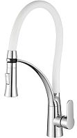 Osgard 47173 Svanen Смеситель для кухни однорычажный, с высоким гибким изливом и функцией переключения струи, хром
