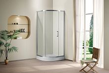 Cezares PORTA-D-R-1-90-C-Cr Душевой уголок, профиль хром