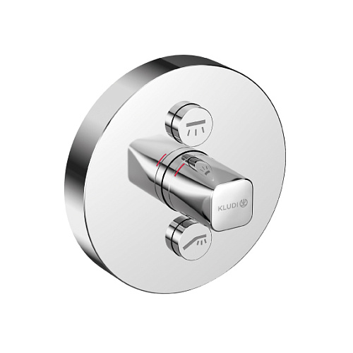 Kludi 386120538PUSH Смеситель для душа, встраиваемый /150/ хром снято с производства