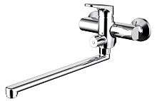 Bravat F6191238CP-01L-RUS Eler Смеситель для ванны c длинным изливом, хром