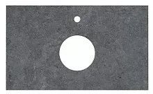 Kerama Marazzi CN80.DL501320R Canaletto Столешница под раковину, 80 см, Роверелла/темно-серый