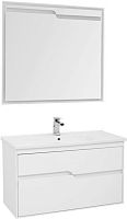 Aquanet 00199303 Модена Комплект мебели для ванной комнаты, белый купить  в интернет-магазине Сквирел