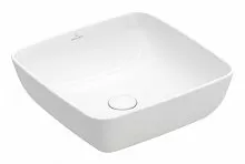 Villeroy & Boch 417841R1 Artis Раковина на столешницу 41х41 см, альпийский белый CeramicPlus
