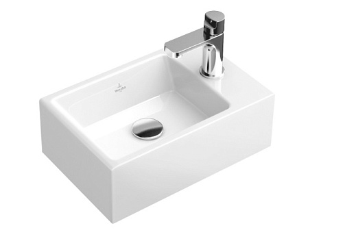Villeroy & Boch 53334GS0 Memento Раковина подвесная 40х26 см, черный глянцевый (Glossy Black) CeramicPlus