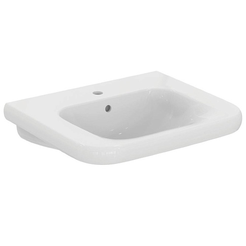 Ideal Standard S249901 Contour Раковина подвесная 65х54 см для инвалидов, Euro White (евробелый)
