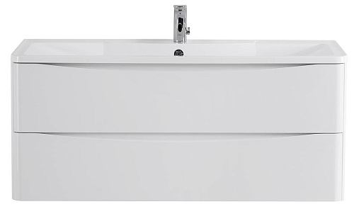 BelBagno ACQUA-1200-2C-SO-BL База под раковину 120х45 см, подвесная, Bianco Lucido (белый глянец) купить  в интернет-магазине Сквирел