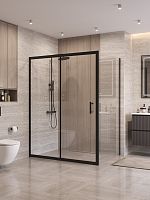 BelBagno UNO-195 UNO-195-AH-1-140/90-C-NERO Душевой уголок