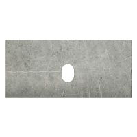 BelBagno KEP-90-MGL-W0 Marmo Столешница 90 см из керамогранита, Grigio Lucido (серый глянец) купить  в интернет-магазине Сквирел
