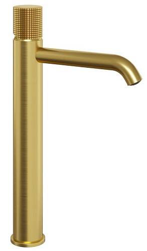 Paini 7GPJ205OLL Cox grip Смеситель для раковины, без донного клапана, высокий, брашированное золото PVD (PJ)