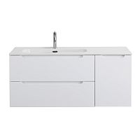BelBagno ETNA-1200-2C-1A-SO-BL-L База под раковину 120х46.5 см, подвесная, Bianco Lucido (белый глянец) купить  в интернет-магазине Сквирел