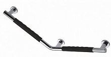 Bemeta 104507711 Omega Поручень 135°, 71.7 см, резина, правый, хром/черный