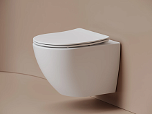 Ceramica Nova METROPOL CN4002TMW Унитаз подвесной с сиденьем