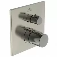 Ideal Standard A7522GN Ceratherm C100 Смеситель для ванны/душа индивидуальный, Silver Storm (серебряный шторм)
