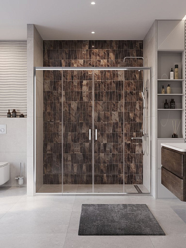 BelBagno Unique UNIQUE-BF-2-170/200-P-Cr Душевое ограждение BelBagno Unique UNIQUE-BF-2-170/200-P-Cr Душевое ограждение